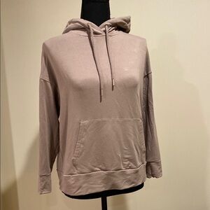Banana Republic Tan Hoodie Relaxed Fit Sweatshirt